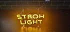 Vintage Original Stroh Light Beer Brewery Bar Pub Neon Advertising Sign