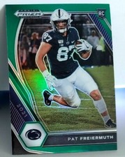 Pat Freiermuth Green Prizm RC #127 Pittsburgh Steelers Rookie 2021 Draft Picks 