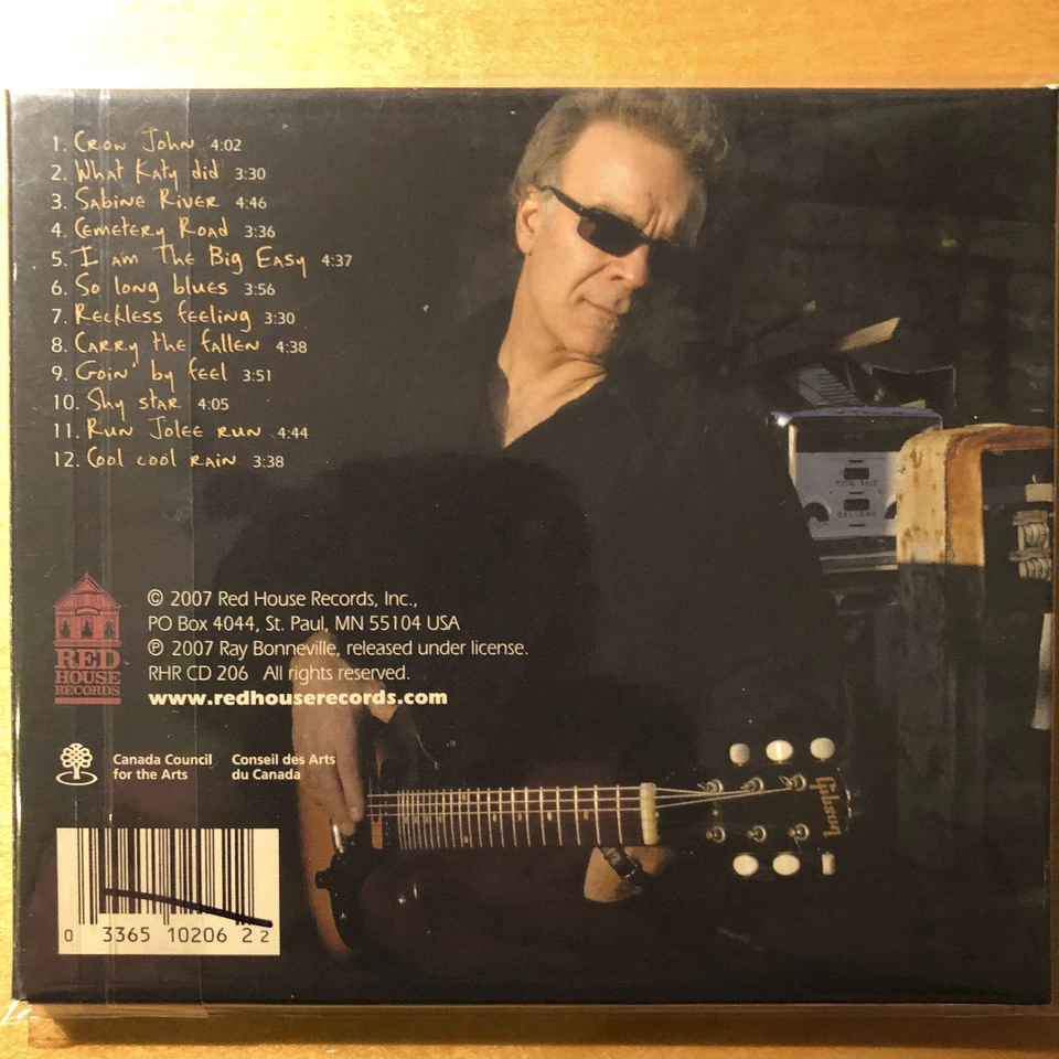 RAY  BONNEVILLE :  Goin' By Feel - Red House 206 - US 2007 - RAR ! wie neu - Bild 2 von 2