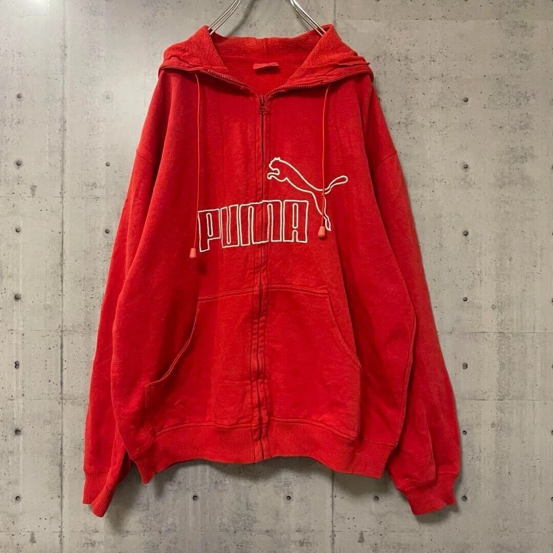 Red puma cheap sweatshirt