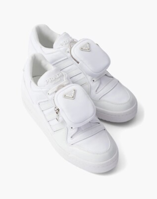 Size 10 - adidas Prada x Forum Low White for sale online | eBay