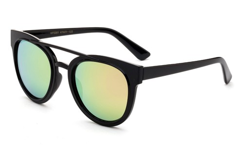 Kids Sunglasses Classic Sporty Lead Free UV 100% Flash Mirror Lens Boys Girls - Picture 6 of 9
