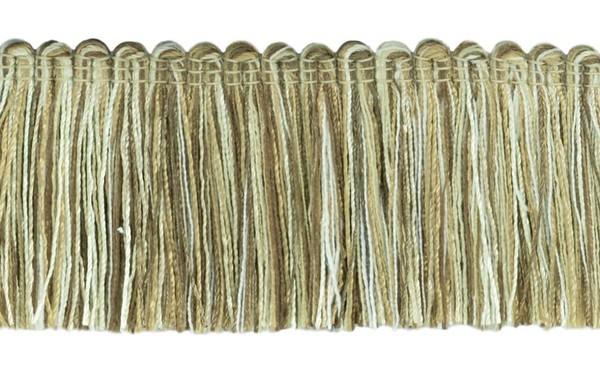 "4.6M Basispaket/Hellbraun,Elfenbein,Sandstein Beige / 2 \" BüRste Fransen Rand /"-image