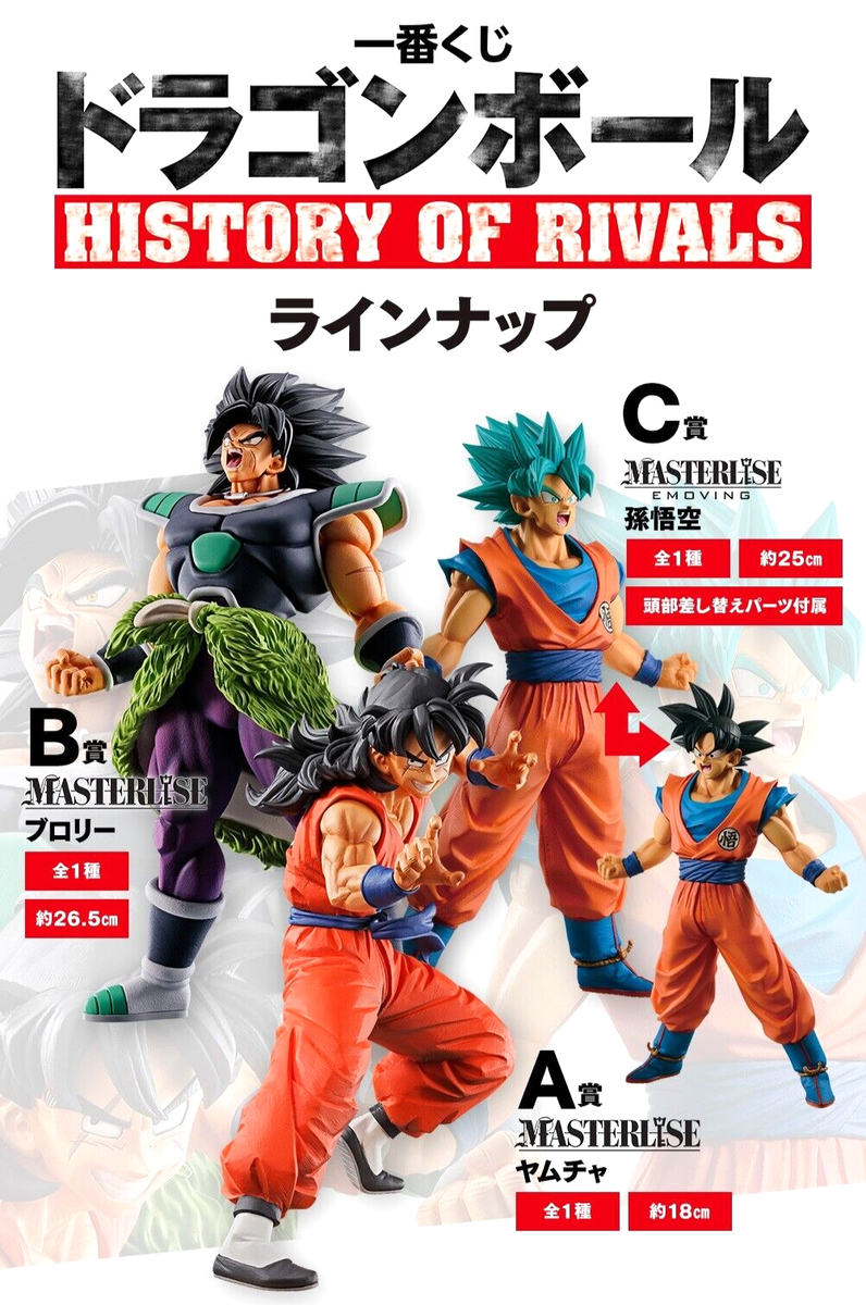 ドラゴンボール　history of rivals A賞　B賞　C賞　セット ドラゴンボール history of rivals A賞 B賞 C賞 セット