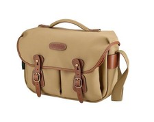 Image of Billingham Hadley Pro Canvas Camera Shoulder Bag for Photographers - Khaki / Tan