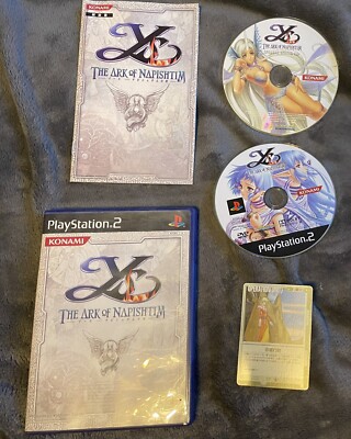 Sony Playstation 2 PS2 Spiel - Ys: The Ark of Napishtim - Japan Import