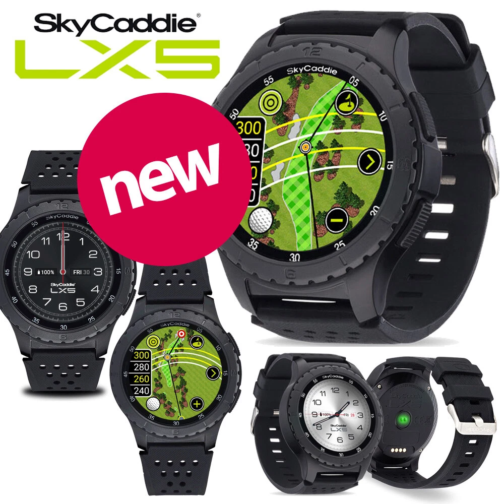Skycaddie LX5 GPS Rangefinder Golf Watch NEW 2022 35 000
