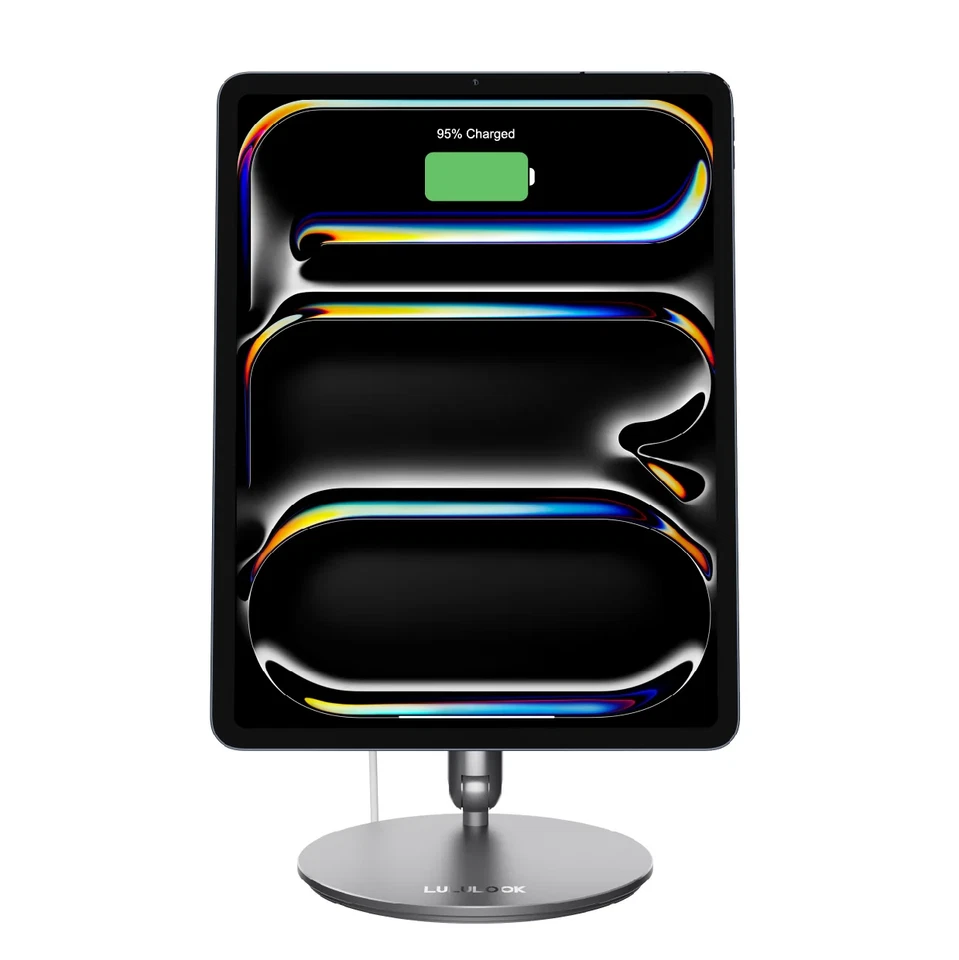 360 Rotating Foldable Magnetic Wireless Charging Stand For iPad Pro M4 13/12.9 - Image 4 of 4