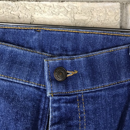 RARE VTG Levis For Men 40 x 34 Dark Blue Jeans Denim Blue Tag Skosh More Comfort - Picture 8 of 12