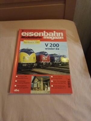 Eisenbahn Magazin 3 / 2008 TEE-Triebzüge von Roco und RailTop, V200 wieder da