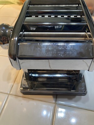 Ampia Classic Manual Pasta Made in Italy , Chrome Steel