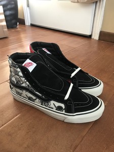 vans sk8 hi star wars black