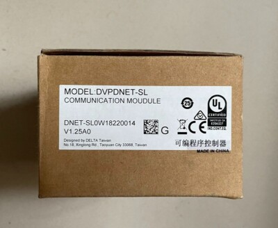 1PCS New Delta PLC Module DVPDNET-SL DVPDNETSL