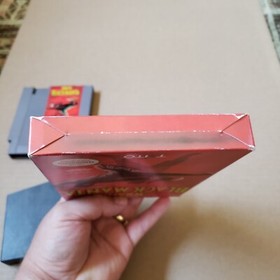 Juego NES Wrath Of The Black Manta De Colecci&oacute;n con Funda De Caja Probado Funcionando Nintendo