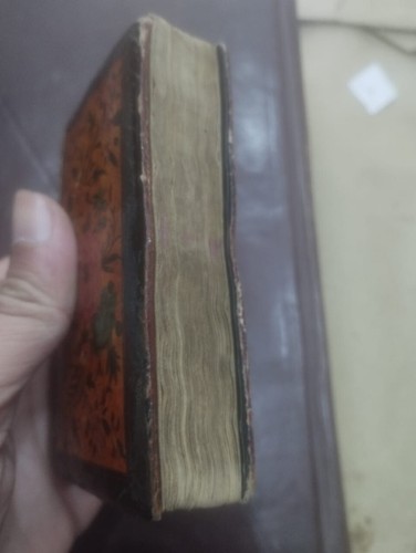 Antique Handwritten Small Quran 1256 Hijri,Pocket Size Gold Detailing(2Pg) Rare - Picture 14 of 15
