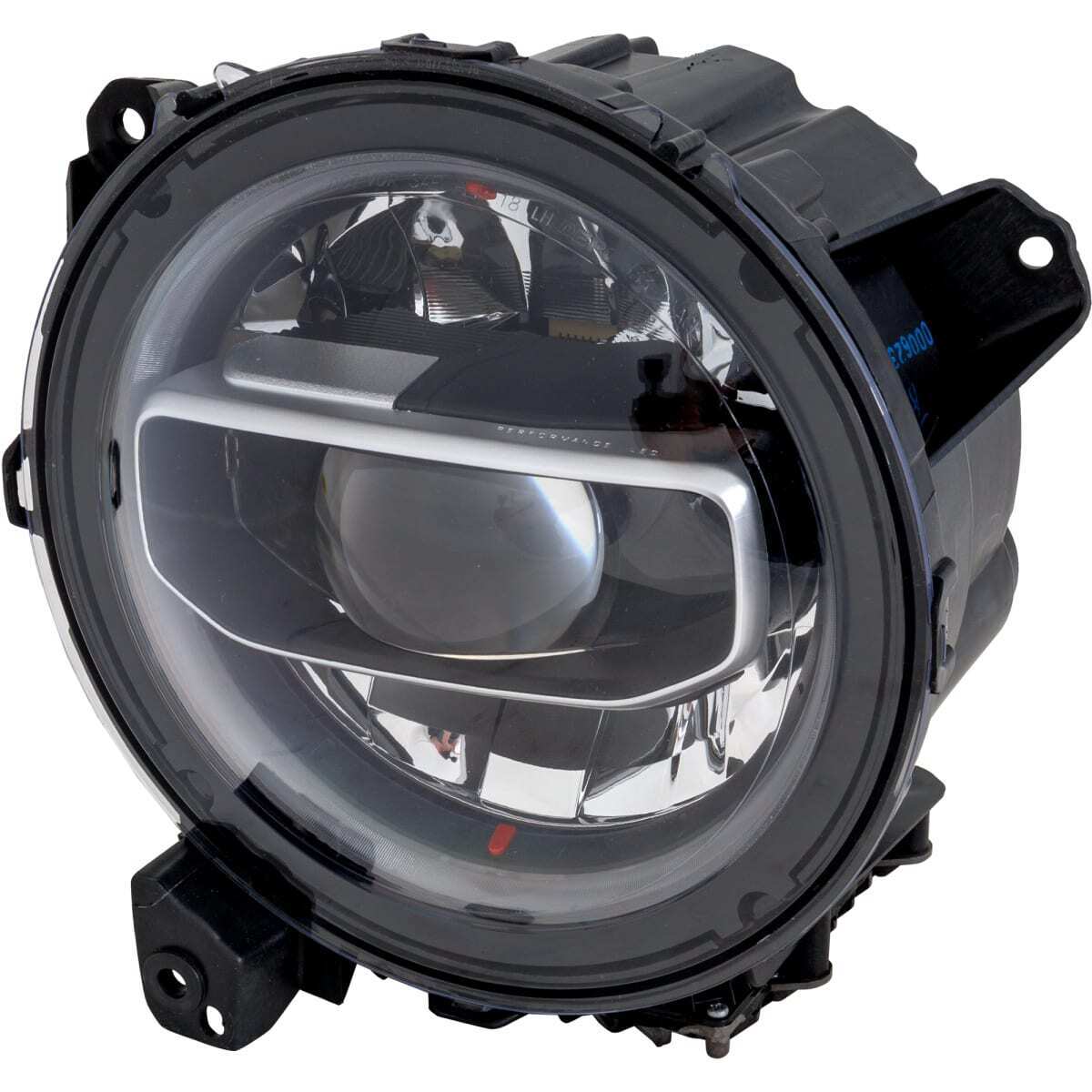 Headlight For 20182022 Jeep Wrangler Driver Side LED Black Housing