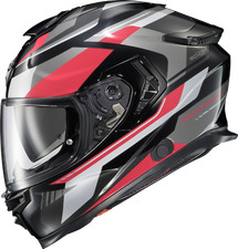 SCORPION EXO Eclipse Full Face Helmet Lunar Red/White/Black XL ECL-1136