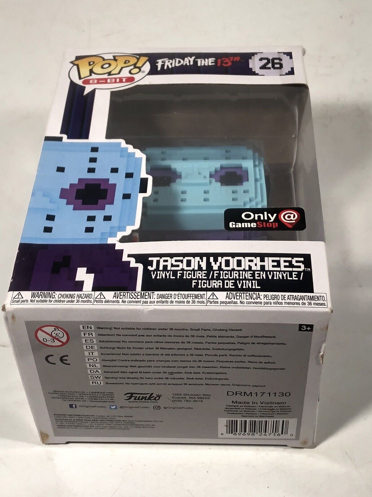 8-bit Friday the 13th Jason Voorhees EB Games Exclusive Pop 