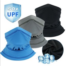 Neck Gaiter Bandana Face Mask Sun Cooling Scarf Gator Cover Head for Men Women