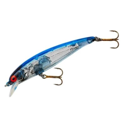   Bomber Wobbler B-14A XSIL - Silver Flash / Blue Back, Barsch, Zander, Forelle 