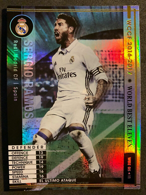 WCCF WBE イブラヒモビッチ ラモス 2016-17 Panini WCCF World Best Eleven Sergio Ramos Real Madrid