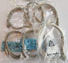 LOT OF 6 PS/2 6 pin DIN Male-Female Extension Cable Mouse, Keyboard, KVM 6FT NEW