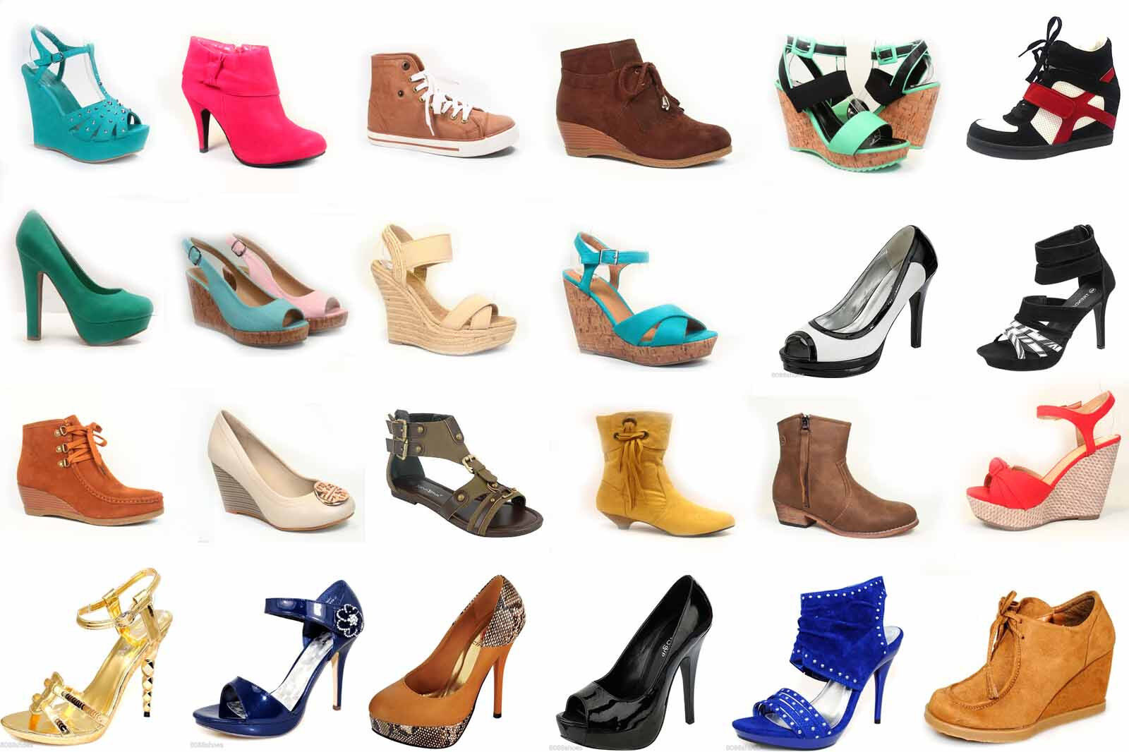 Wholesale Lot Women's Shoes Mix Match Fashion Pump Boots Sandals Sneaker  Wedge | eBay