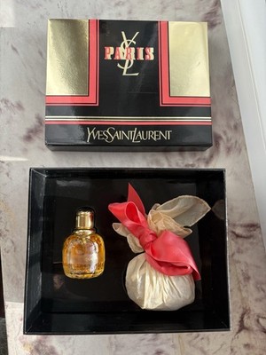 Yves Saint Laurent Paris Fleur De Parfum 50ml Limited Edition Box Vintage