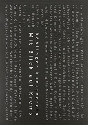 Böblinger Kunstverein: Mit Blick auf Krems: Katalog Buch Scribo Verlagsges.bR