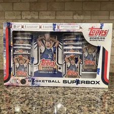 ONE (1) 2025-26 Topps NBA Basketball Sealed Costco Exclusive Superbox Flagg