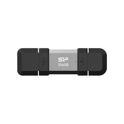 Silicon Power C51 256 GB USB-A USB-C Silber