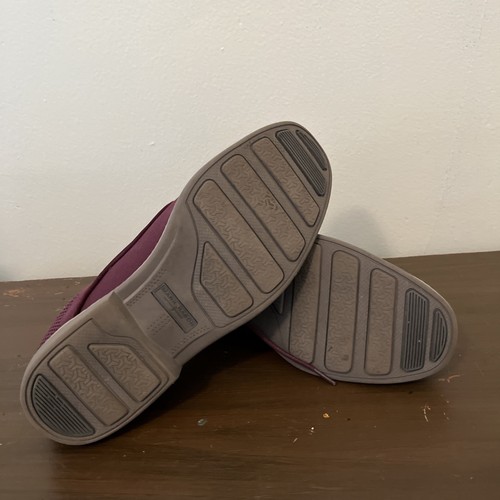 MARK NASON Skechers Lite Lugg Dress Knit Non Slip Woven Oxfords, Burgundy- 10.5 - Picture 10 of 12