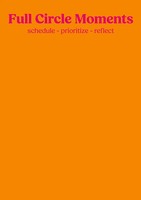 Full Circle Moments Planner, Calender & Journal - Orange Laura JäNtsch Buch 2025