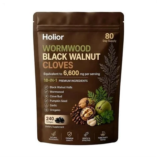 Holior 18-in-1 Black Walnut & Wormwood Herbal Blend for 240 Count (Pack of 1)