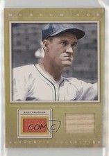 2012 Panini Golden Age Museum Authentic Collection Material Arky Vaughan HOF 0f3