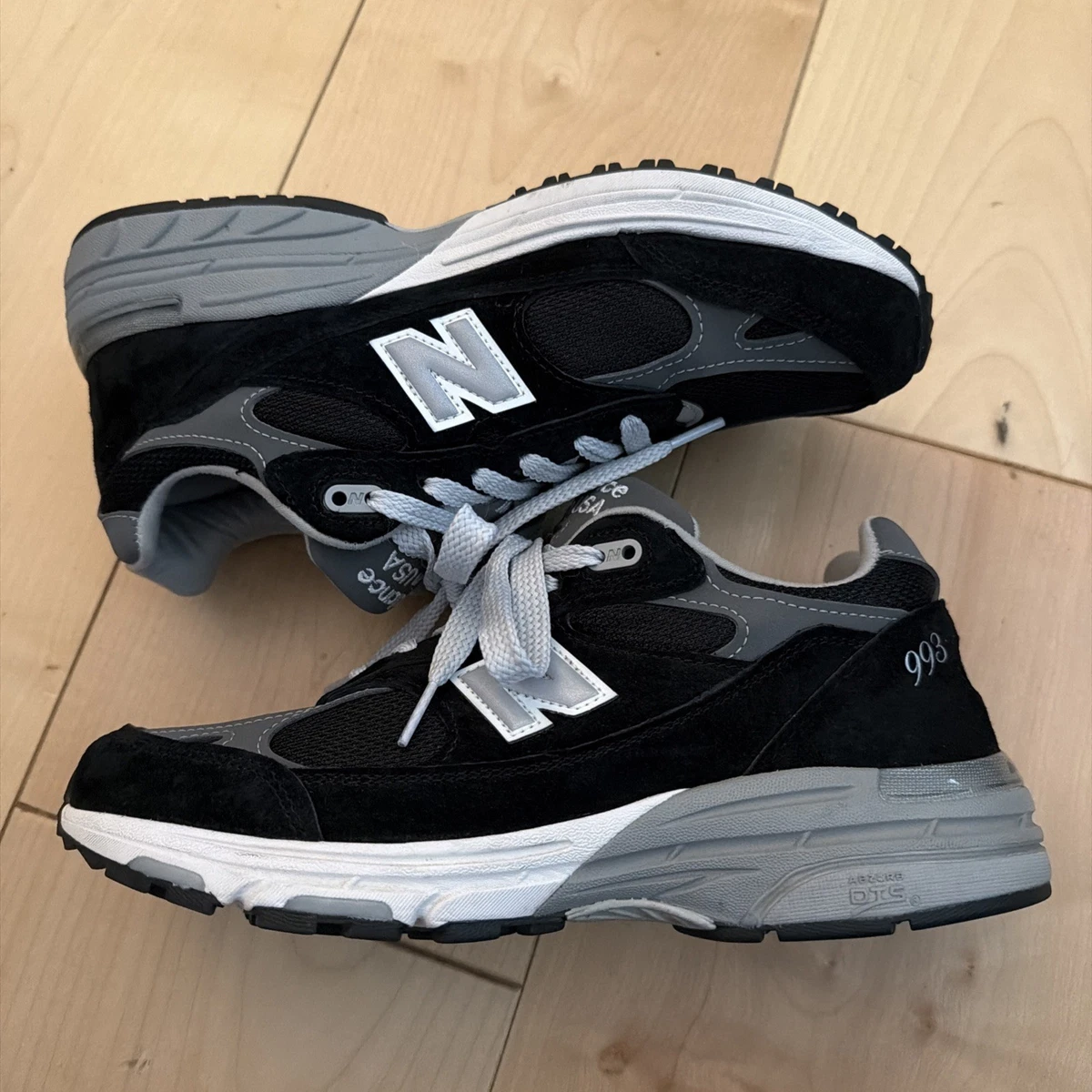 New Balance 993 Made In USA Black White | eBay