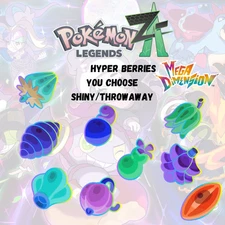 ✨Poke-mon Legends ZA Mega Dimension DLC Any 10/20 Hyper Berries of your choice