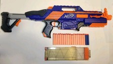 Nerf N-Strike Elite RAPIDSTRIKE Motorized Blaster  18-Round Magazine  18 Darts