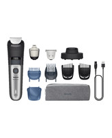 Philips Beard Hair Trimmer 7000 Series Cordless Waterproof - Black BT7660/15 NEW