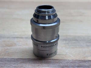 Excellent Elgeet 1.5" Inch f/3.5 Cine-Tel 8mm D Mount Vintage Movie Camera Lens