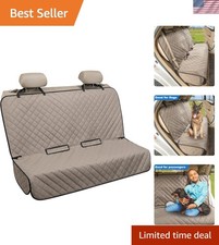 Waterproof Heavy-Duty Pet Car Seat Cover - Universal Fit for Trucks  SUVs