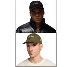 Nike Air Jordan Flight Fly Unstructured Cap Strapback Hat Adult M/L Black, Olive
