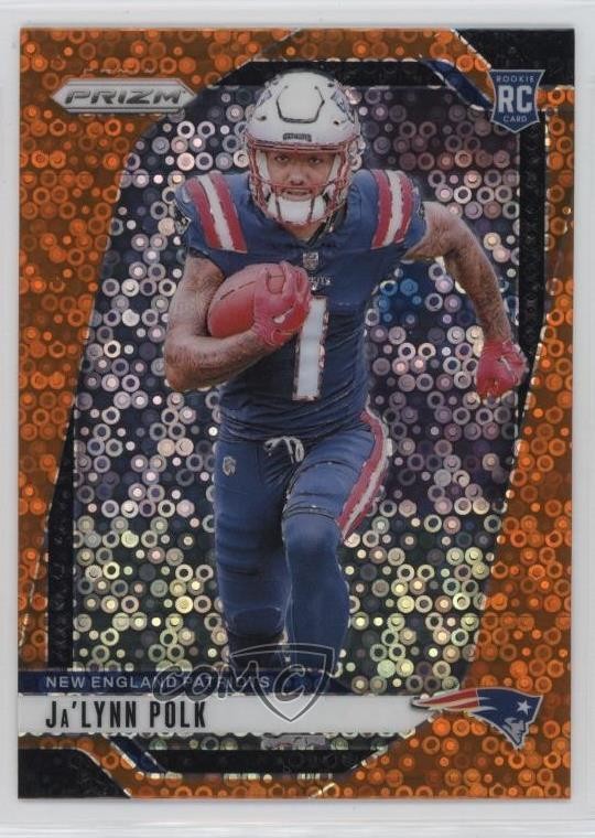 2024 Panini Prizm Rookies Disco Prizm Ja'Lynn Polk #339 1f7h