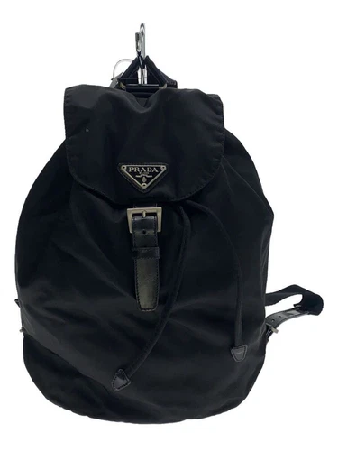 Sac à dos PRADA sac à dos nylon noir solide occasion