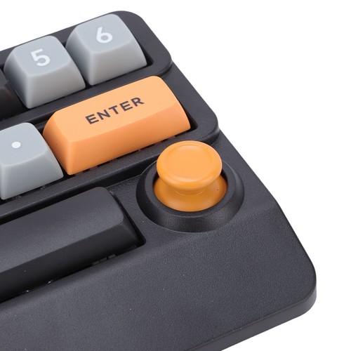 ♙Yellow Black Blue Wireless RGB Mechanical Numeric Keypad Hot Swappable - Picture 9 of 12