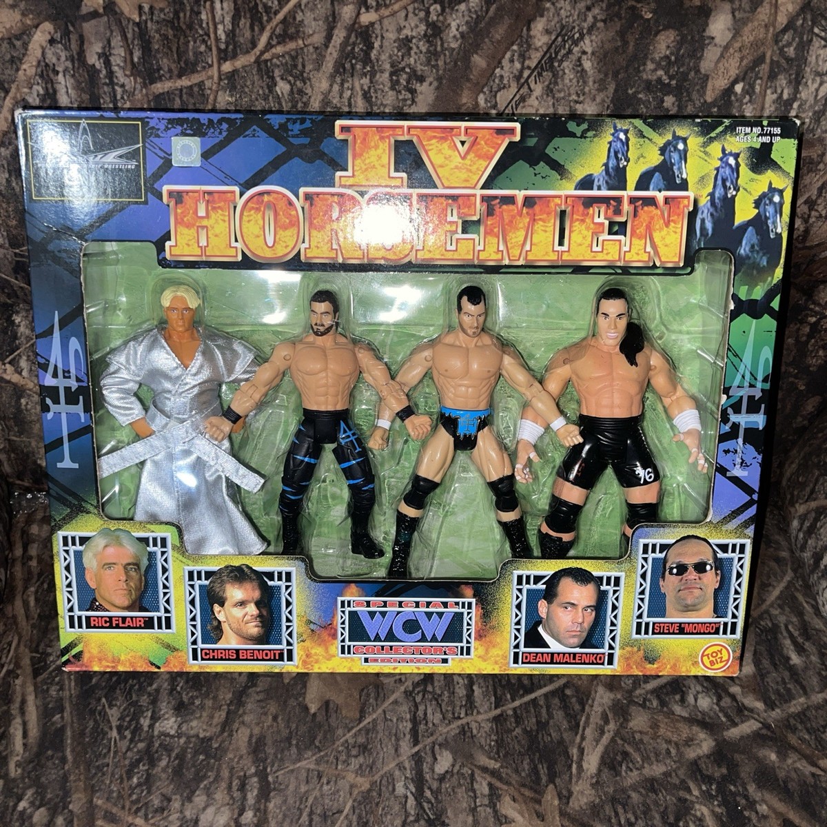 WCW Wrestling Action Figure Toy 1999 ToyBiz Chris Benoit IV