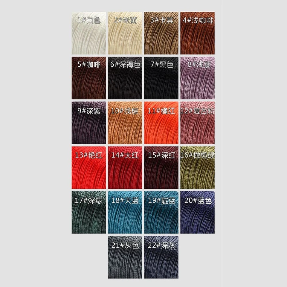 Hand Sewing Polyester Waxed Thread 0.6mm 135m No Fray No Fuzz for Leather DIY - Image 2 of 4