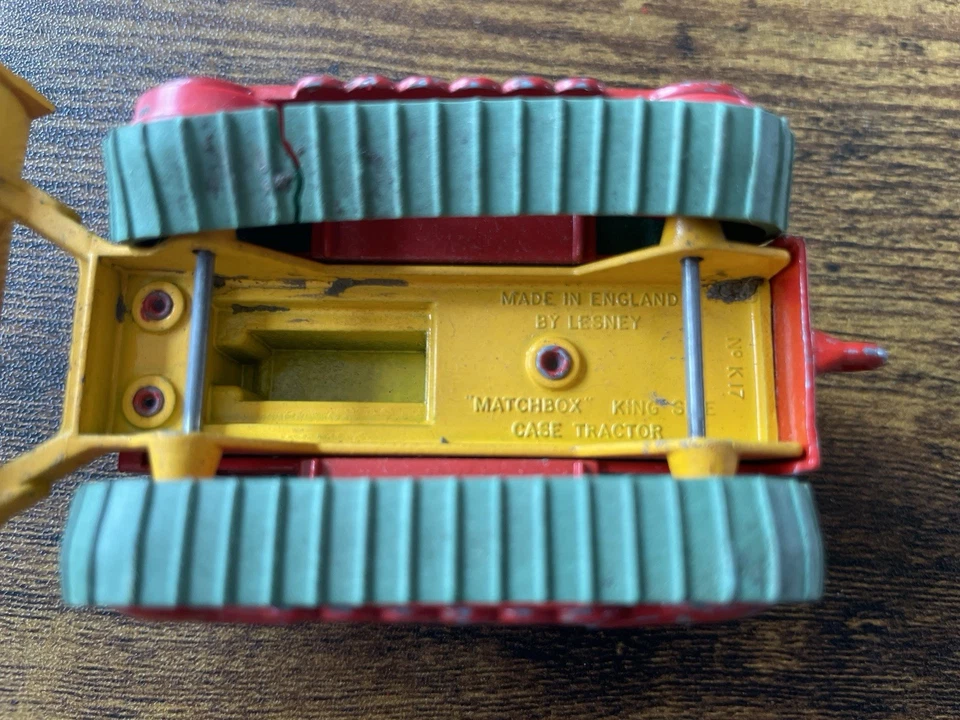Tractor Matchbox Lesney #16 1969 de colección raro original coche antiguo Inglaterra Foto 3 de 4