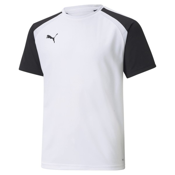 Puma Kinder FußBalltrikot Teampacer Jersey Jr Weiß Schwarz Gr. 116-image