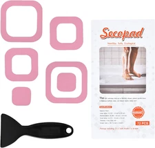 Non-Slip Bathtub Stickers, 36 PCS Safety Bathroom Tubs Showers Treads Adhesive D